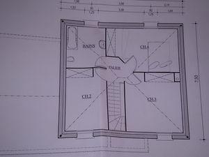 Plan rez de chaussée + étage