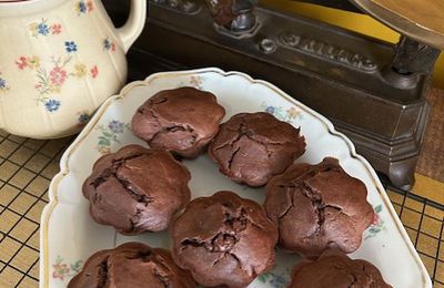 Muffins ig bas au cacao et au levain naturel