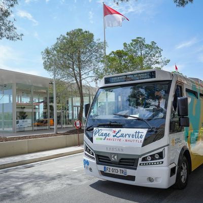 Les nouveaux transports publics monégasques: Le minibus électrique gratuit