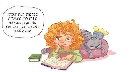 "Alyssa T01: Un QI de génie" (BD, de Isabelle Bauthian)