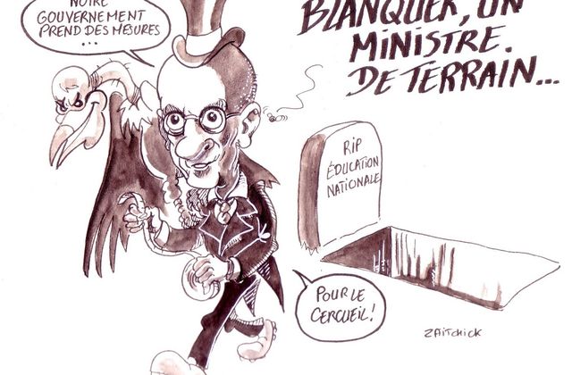 Le ministre attaque encore l'école.