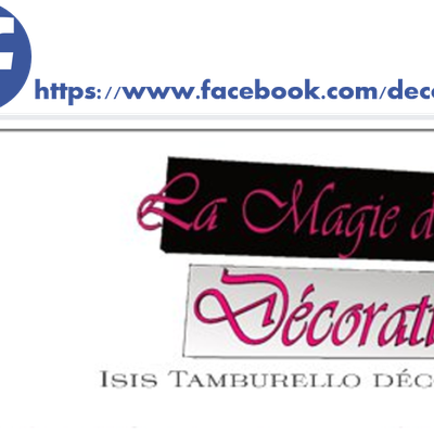 Pour plus d'actualités déco et pour des astuces : Retrouvez La Magie d'Isis Décoration d'Intérieurs sur Facebook :  https://www.facebook.com/decoration.interieure.isis/