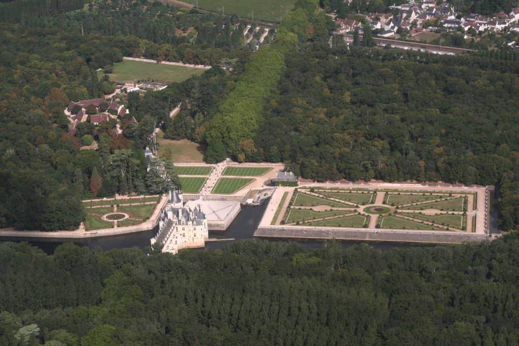 chateaux de la Loire en hélicoptère