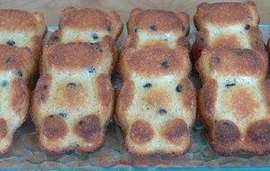quatre-quarts au citron et amandes et pépites de chocolat