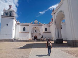 L'église de Copacabana, et sa vierge noir. 