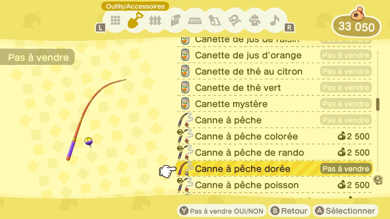 Canne A Peche De Rando Animal Crossing