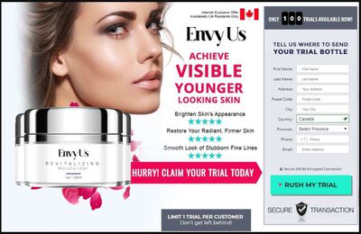 EnvyUs Cream Canada-CA : Reviews, Price & Buy EnvyUs Revitalizing Moisturizer!
