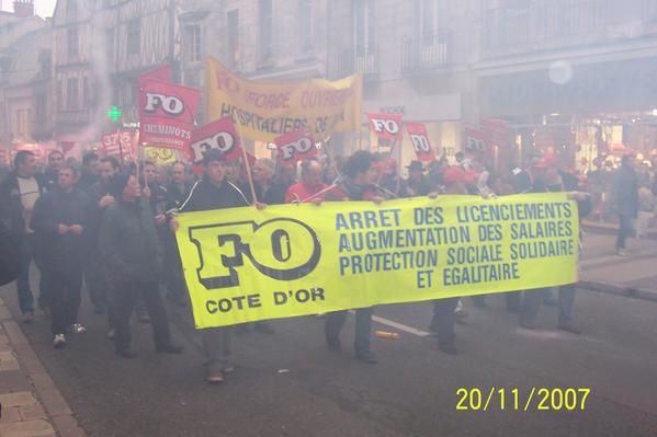 Album - manif du 20 novembre 2007