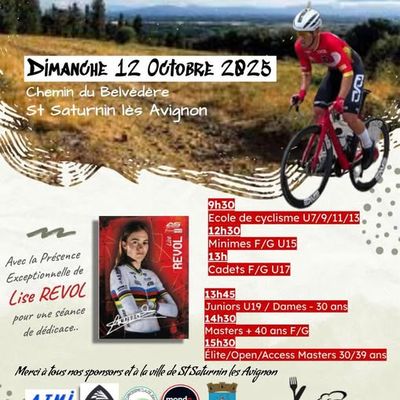 Dimanche, 23ème cyclo-cross de Saint-Saturnin-lès-Avignon?