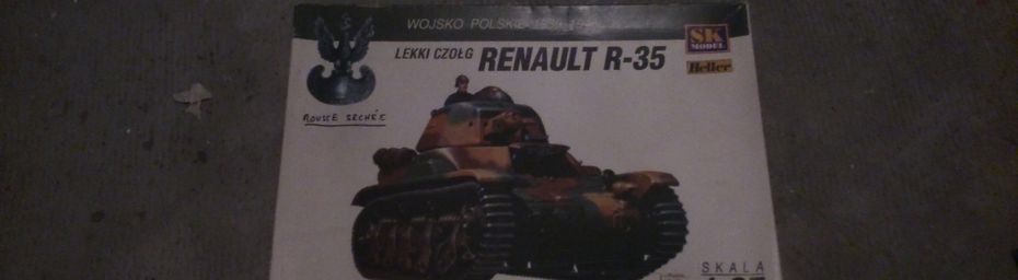 Maquette du Renault R35