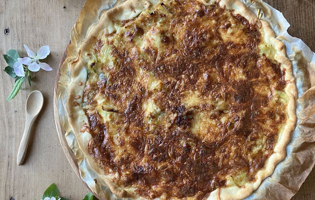 La tarte aux poireaux