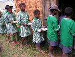 Démarrage de la cantine scolaire de Mangatany