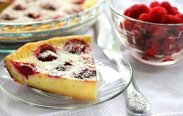 Clafoutis framboise thermomix