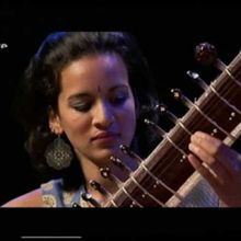 Ravi Shankar & sa fille Anoushka.