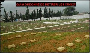 Algérie : toutes les croix du cimetière Français de Sétif ont été retirées