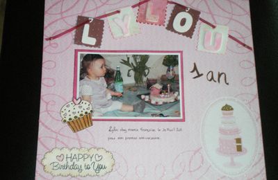 Scrap Anniversaire Lylou