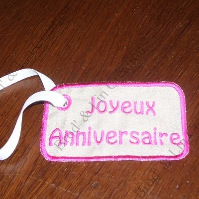 étiquette personnalisée