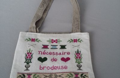 Sac motif couture 