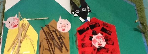 les 3 petits cochons....