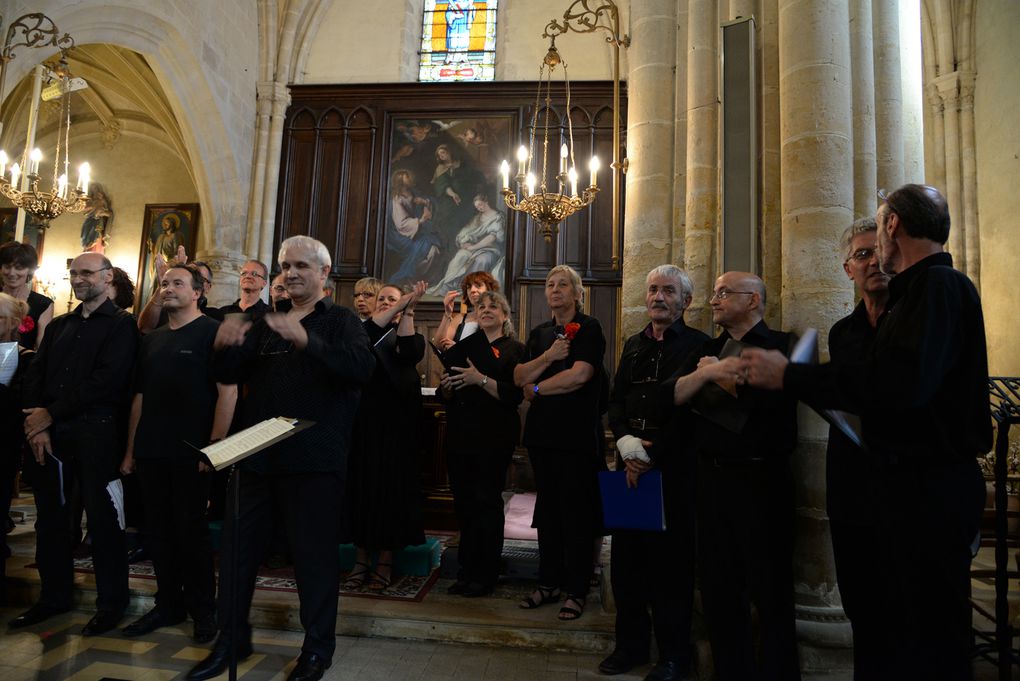 Photos du concert donné le 21 Juin 2014 en l'église de Valmondois dans le cadre de la fête du village.