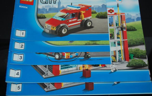 LEGO  City 60004 - La caserne des pompiers   
