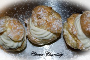 Choux à la Chantilly