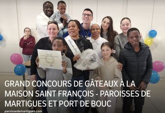 GRAND CONCOURS DE GÂTEAUX À LA MAISON SAINT FRANÇOIS 
