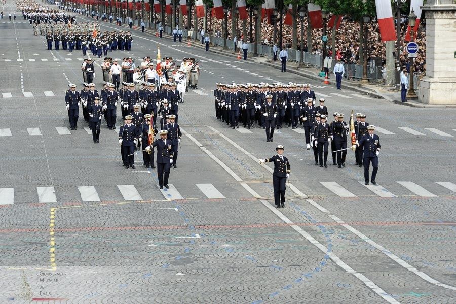 Le défilé du centenaire.