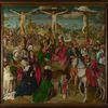 La crucifixion, triptyque du Maître de Delft