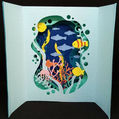 FONDS MARINS EN POP UP.