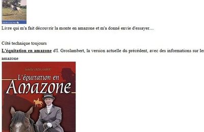 d'autres lectures sur la monte en amazone