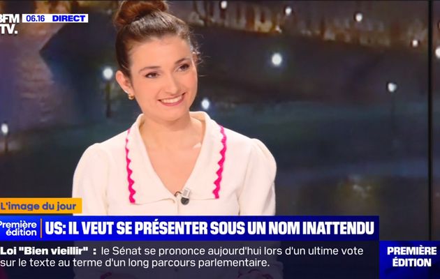 Marie Gentric Première Edition BFM TV le 27.03.2024