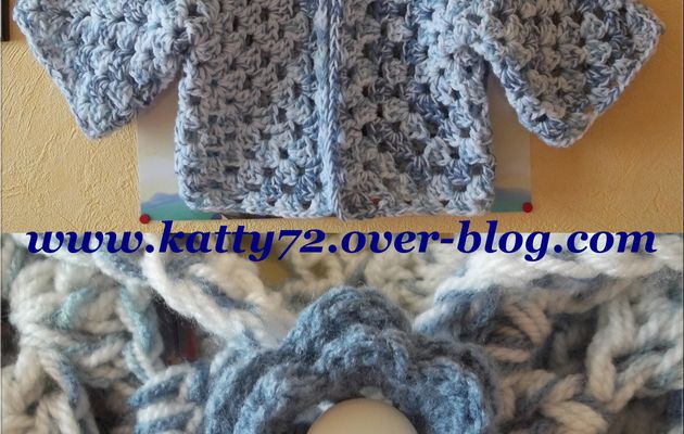 Crochet : Granny shrug