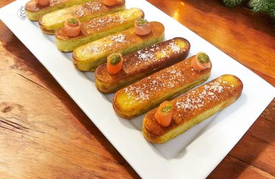Bûchettes Pesto Saumon (IG bas)