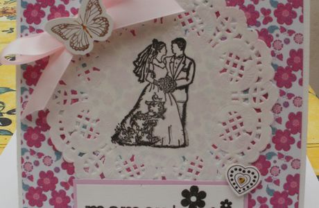Une carte pour un mariage