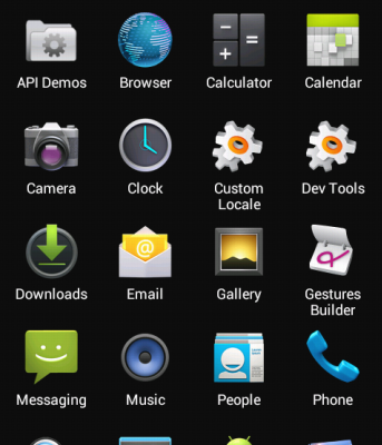 Terminal Android - Zimbra - Recherche GAL