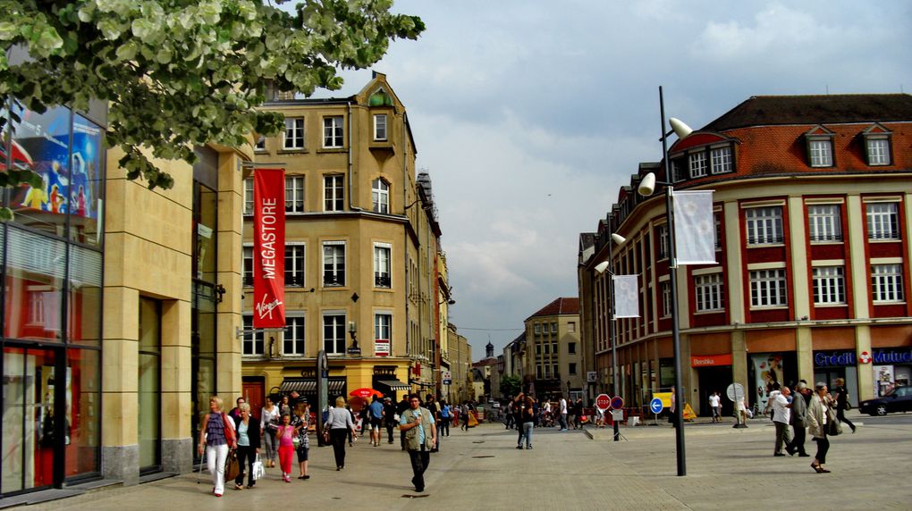 Metz est une belle ville et n'a pas attendu l'effet Pompidou pour le faire savoir...
