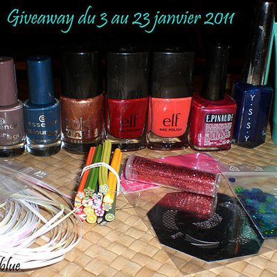 Giveaway chez Pinky-blue