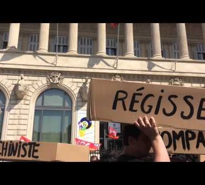 Les intermittents manifestent