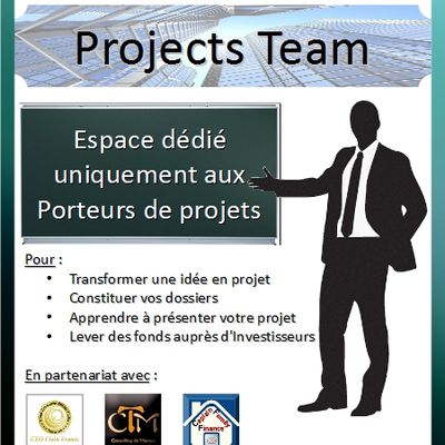 PROJECTS TEAM : Créer son entreprise