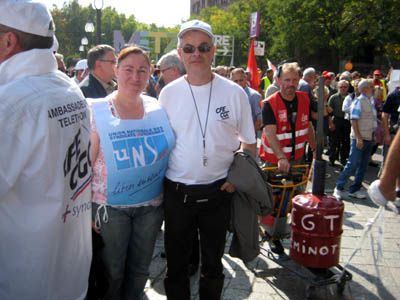 Participation massive de la CFE-CGC à METZ à la manifestation contre "cette réforme des retraites"