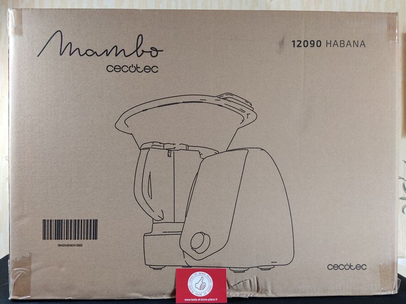 unboxing du robot de cuisine Cecotec Mambo Habana @ Tests et Bons Plans