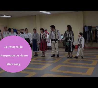 La Passacaille à l'Intergroupe de Folklore du Havre - mars 2023