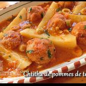 Ctitha batata (ragout de PDT) - Recettes Algériennes et d'ailleurs