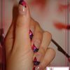 Nail art vitrail