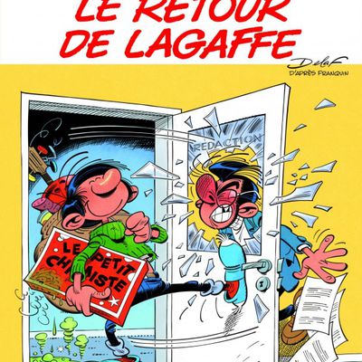 Gaston T22 : Le Retour de Lagaffe, par Delaf, d’après le personnage d’André Franquin