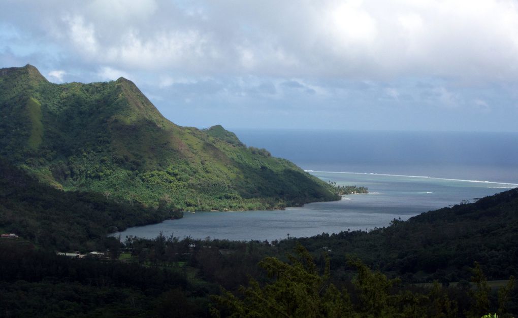 Tahiti & Moorea après le cyclone OLI