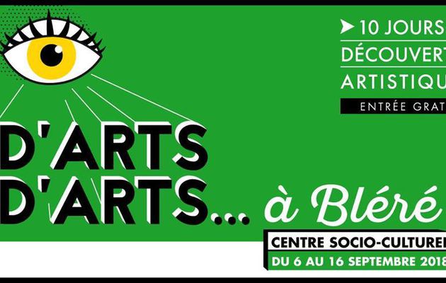 Sortie du weekend : vernissage de l'exposition D'arts D'arts à Bléré 