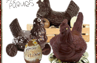 La poule aux oeufs d'or ouvrage de Pâques