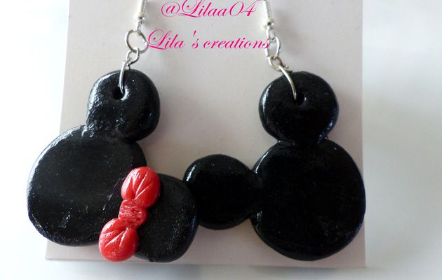 Boucles d'oreilles Disney